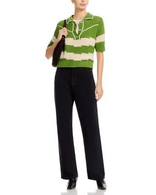 Mother The Short Sleeve Racquette Sweater