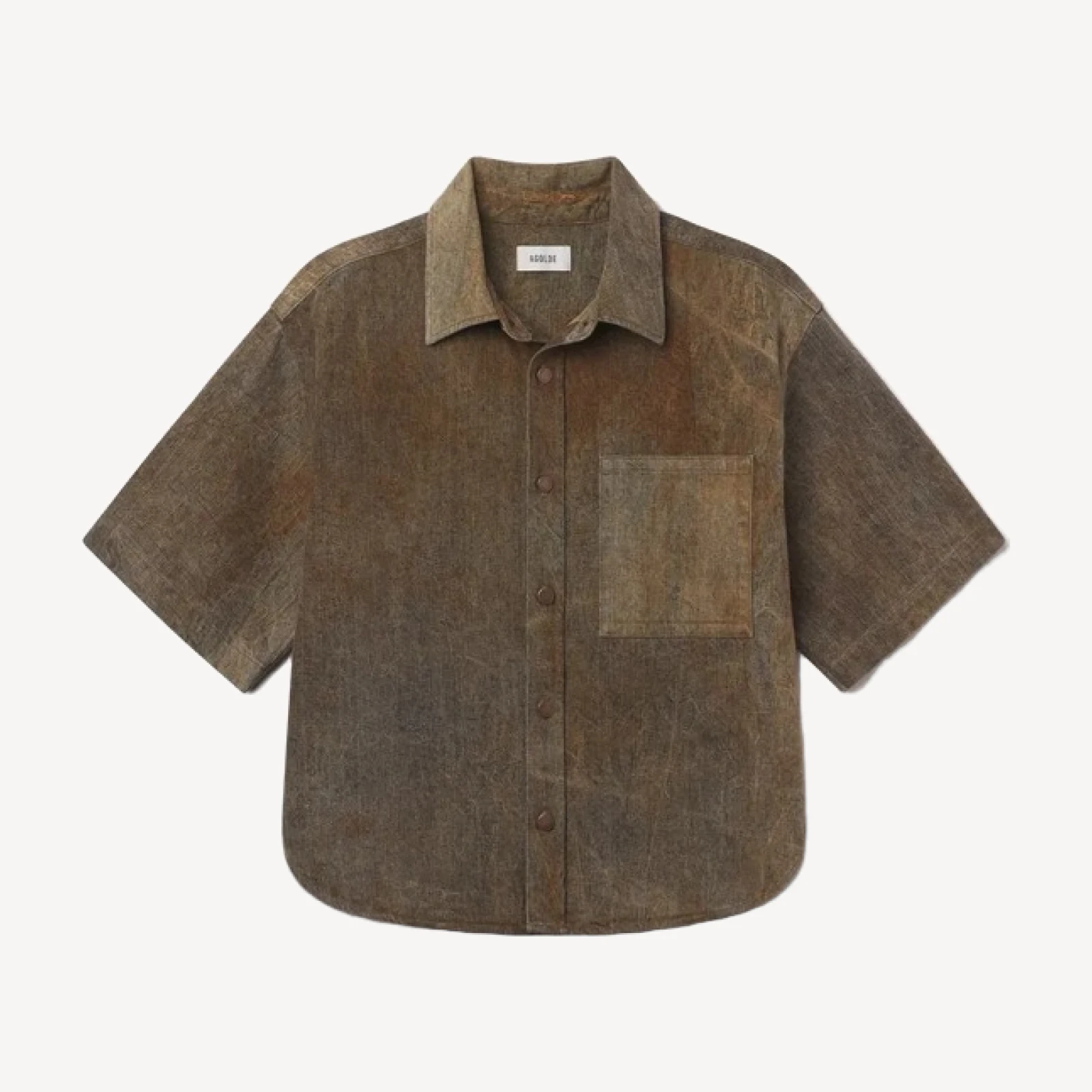 Watson Shirt (Comfort Stretch) in Bark