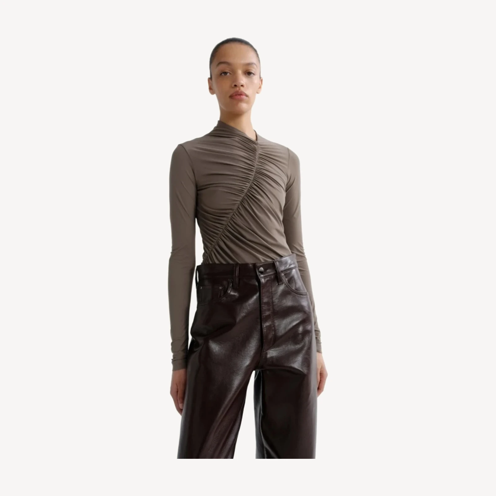 Lupin Bodysuit in Mink