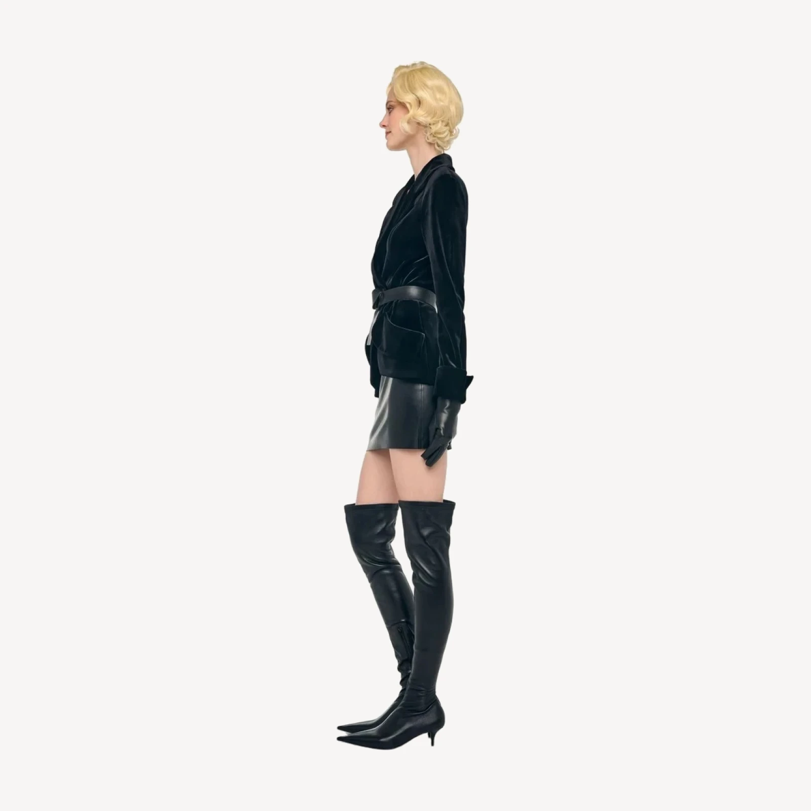 STRAIGHT MINI SKIRT