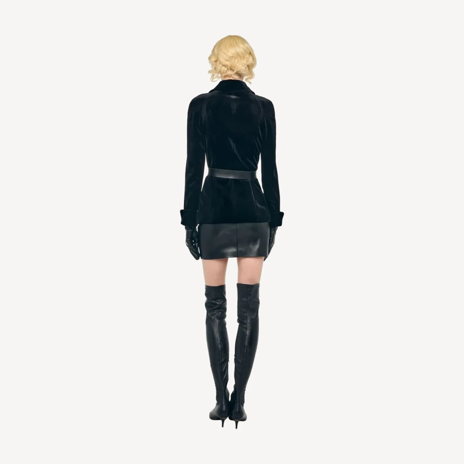 STRAIGHT MINI SKIRT