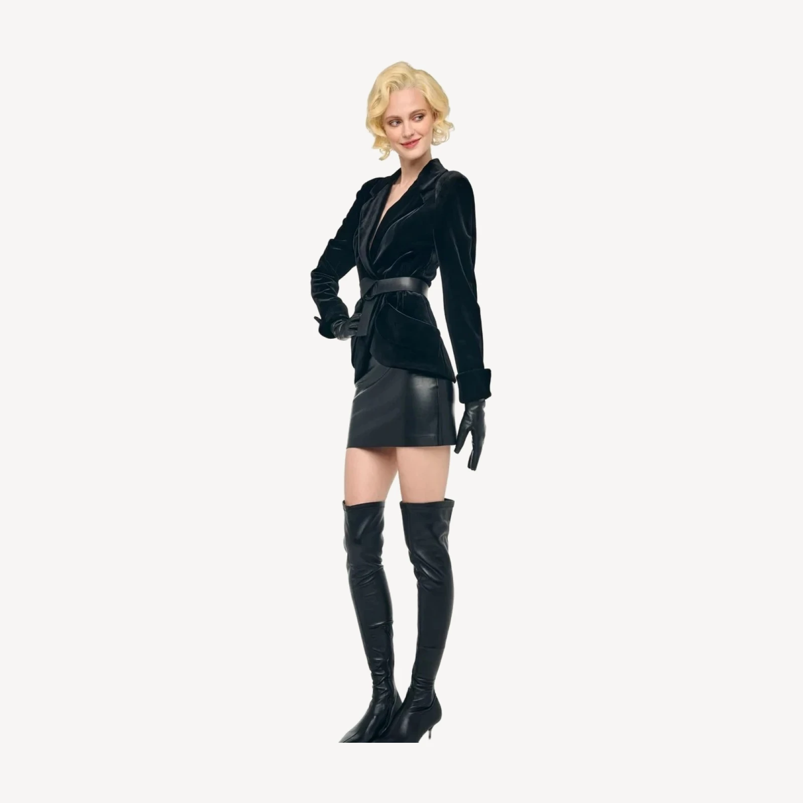 STRAIGHT MINI SKIRT