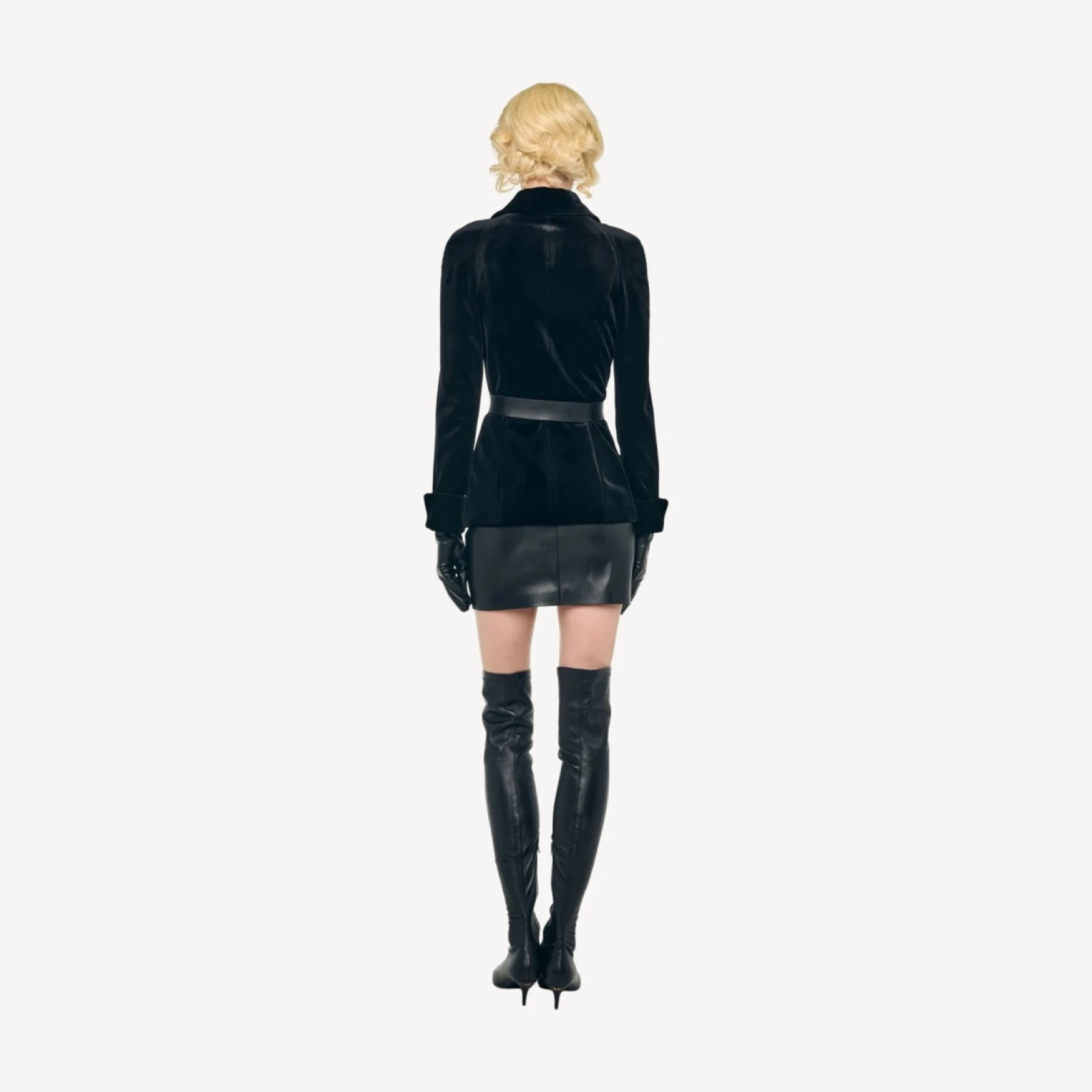 STRAIGHT MINI SKIRT