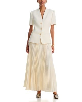 Simkhai Olivia Combo Pleated Dress