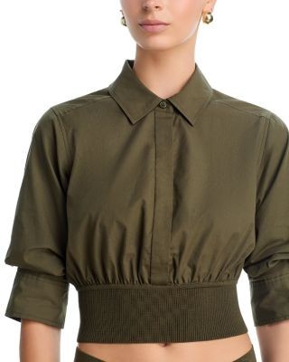 Simkhai Stiles Cropped Shirt