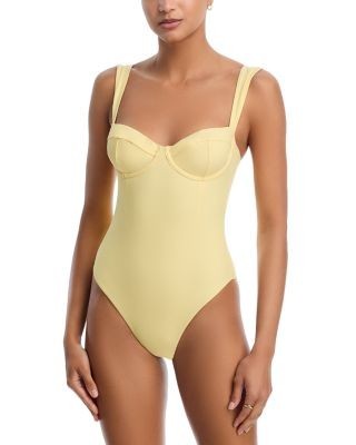 Simkhai Kyle Bustier One Piece Swimsuit