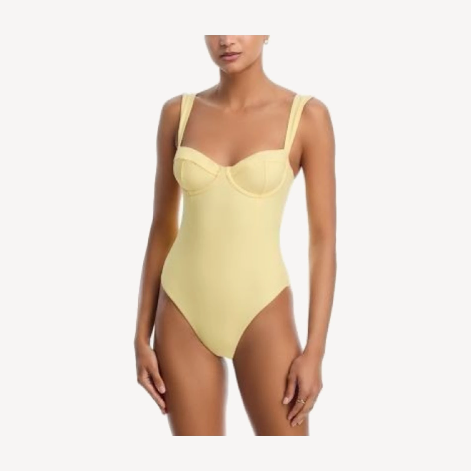 Simkhai Kyle Bustier One Piece Swimsuit