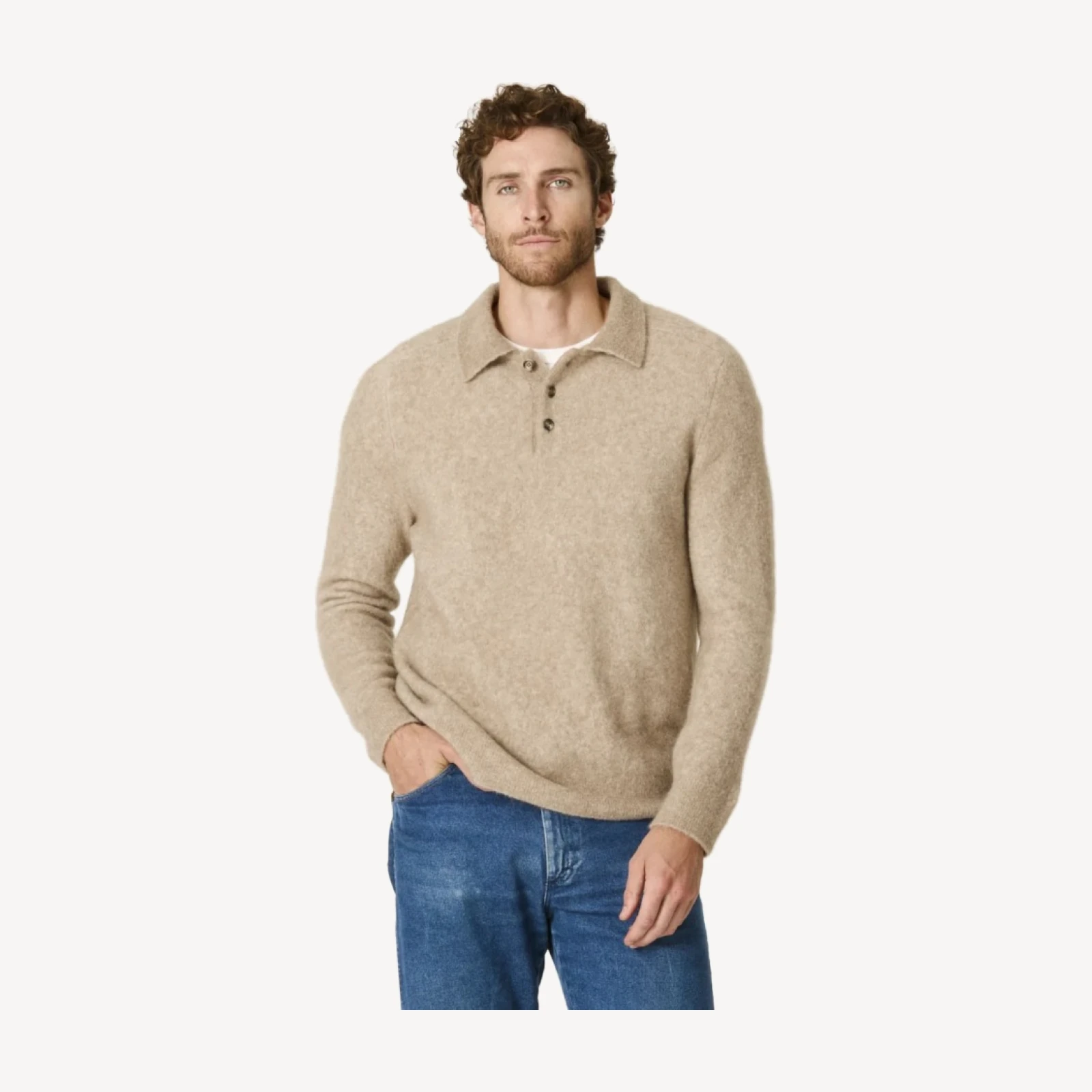GABRIEL BOUCLE POLO - CHINCHILLA