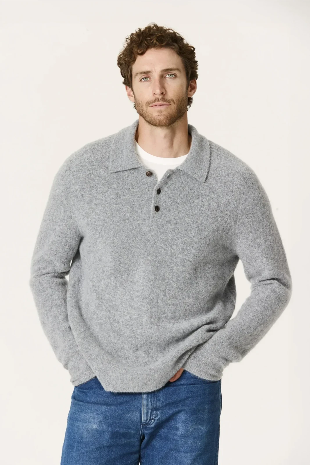 GABRIEL BOUCLE POLO - PEBBLE