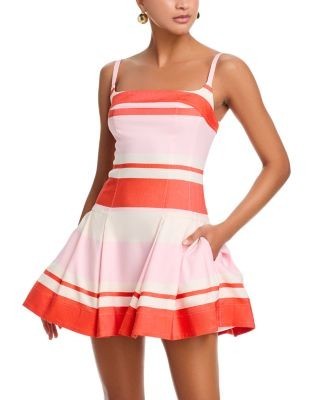 Simkhai Nelly Striped Mini Dress