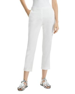 Theory Treeca 'Good Linen' Pull-On Pants