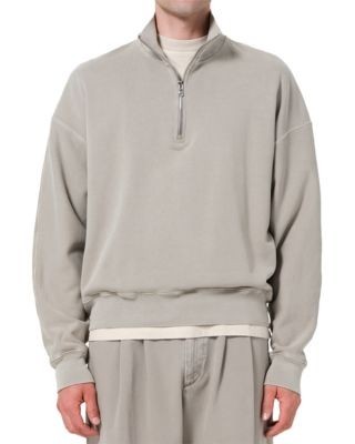 Agolde Idris Quarter Zip Sweatshirt