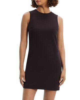 Theory Admiral Crepe Mini Shift Dress