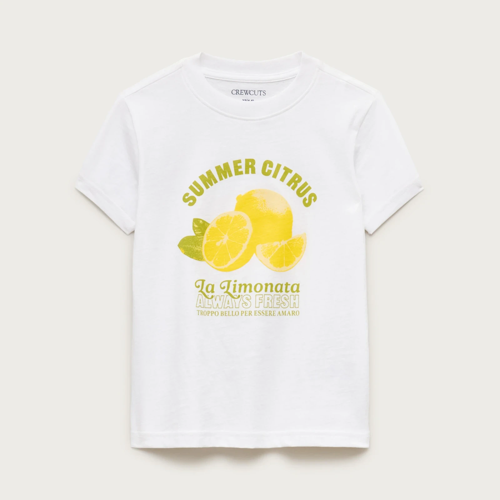 Kids' short-sleeve "Summer citrus" graphic T-shirt