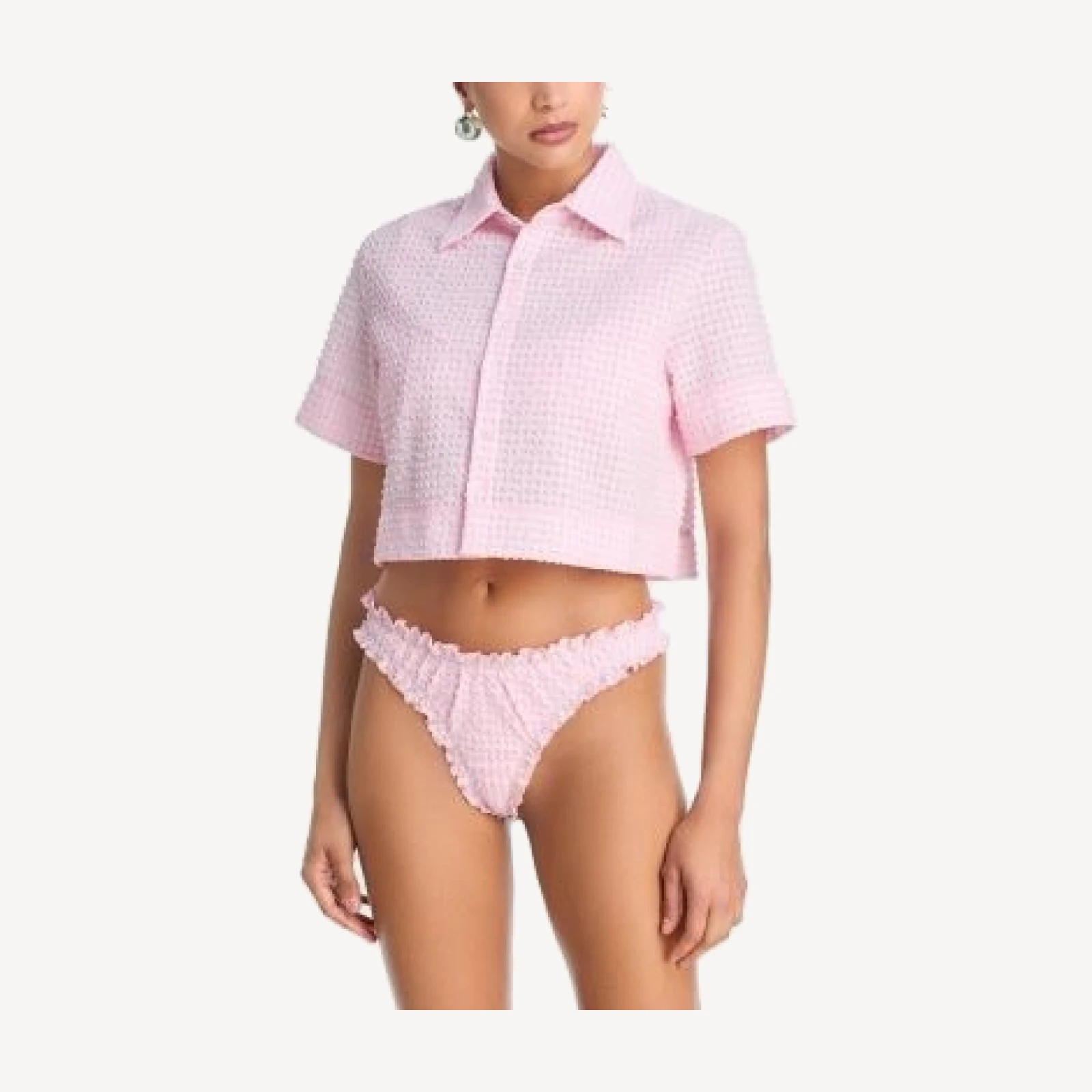 Simkhai Reeves Camp Cover Up Shirt