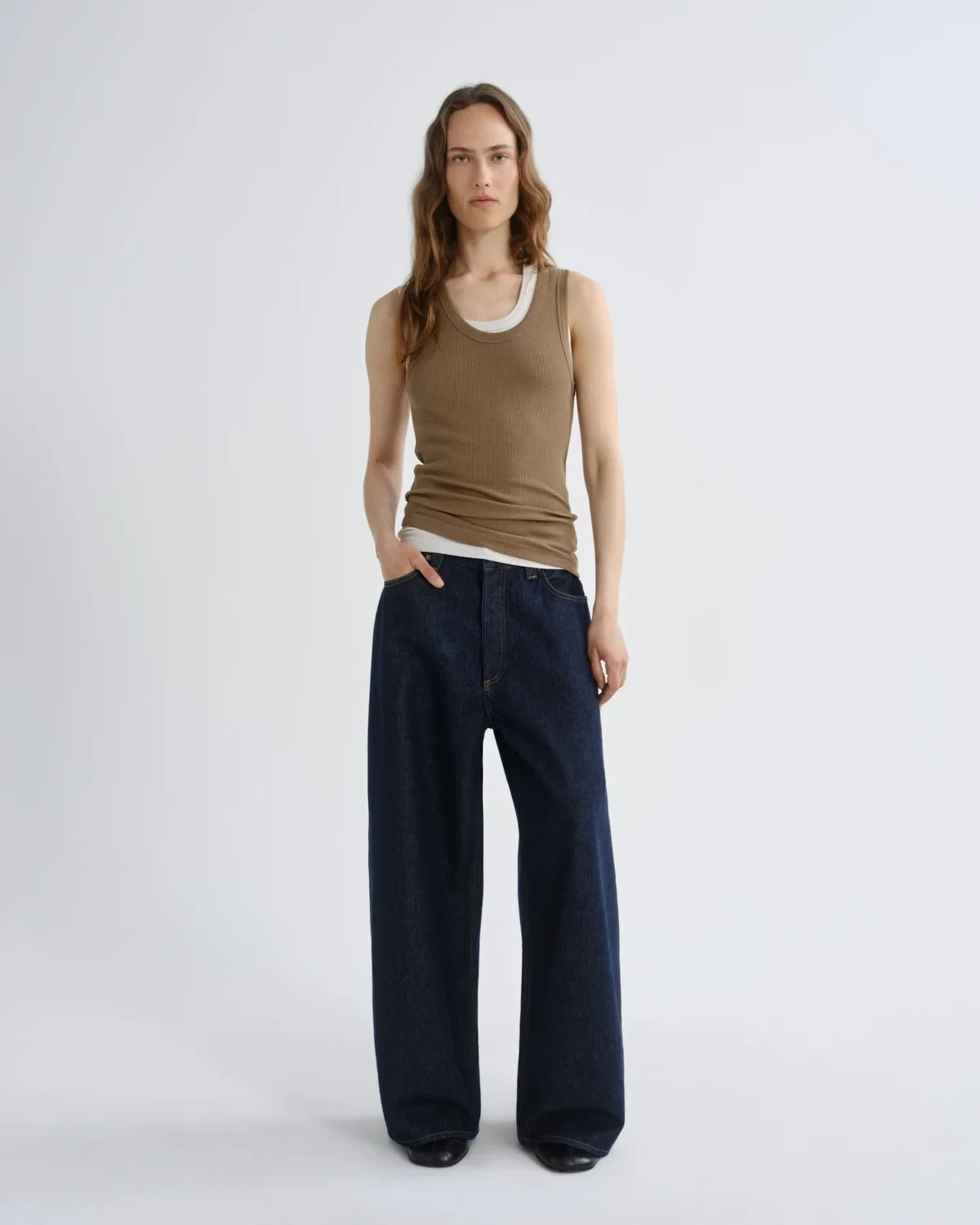 Rounded Baggy in Rinse