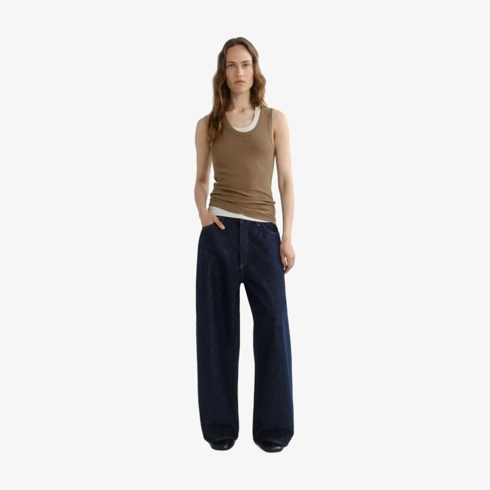 Rounded Baggy in Rinse