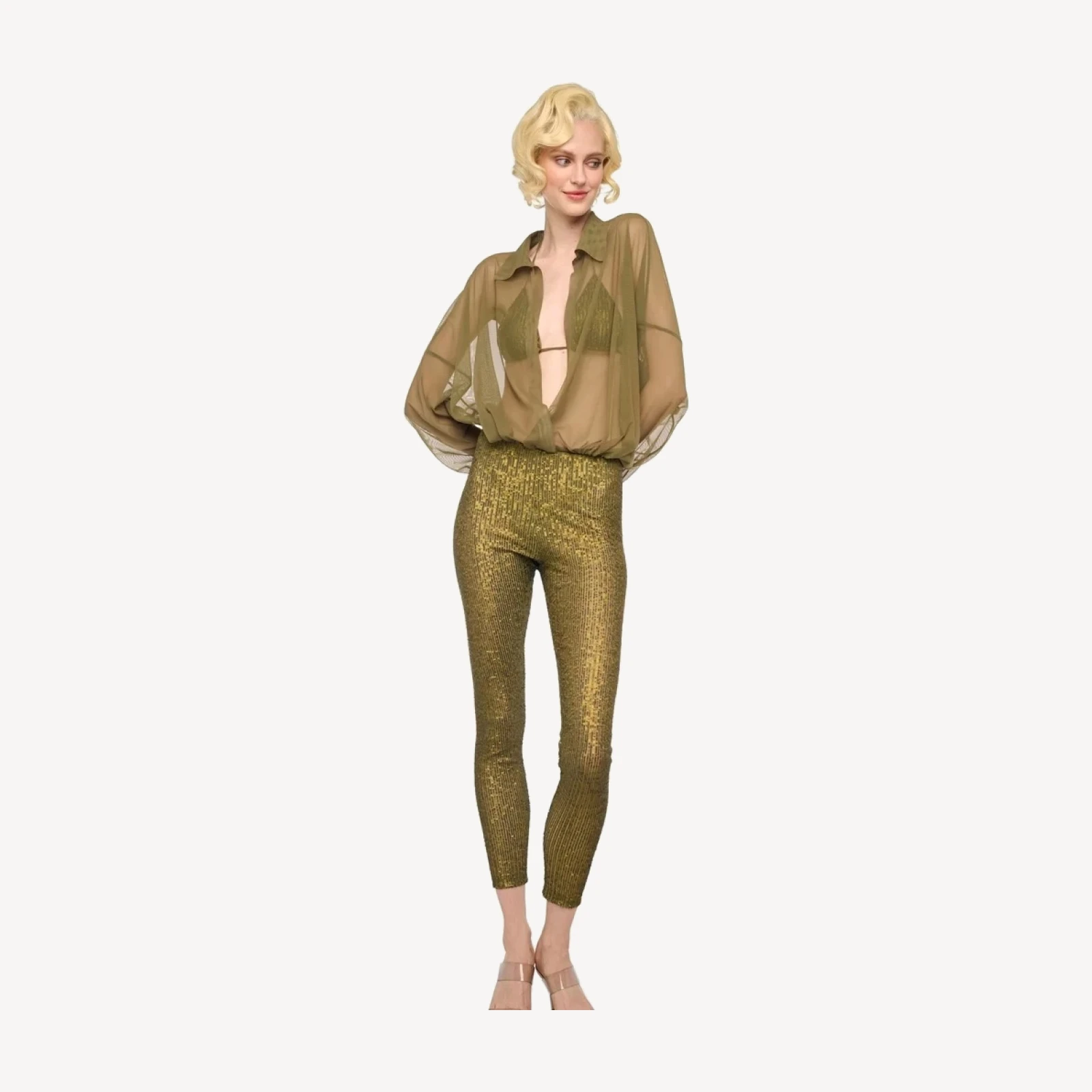 CROPPED LEGGING W/O WAISTBAND