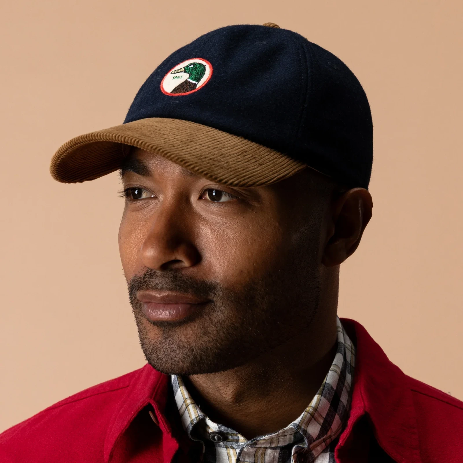Circle Patch Twill Hat - Carbon Navy