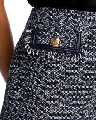 Cinq a Sept Birdseye Tweed Deva Skirt, photo 5