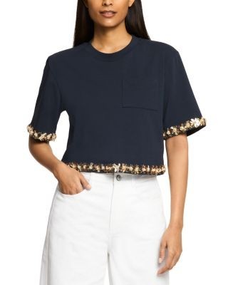 Cinq a Sept Sunflare Florals Asa Top, photo 3