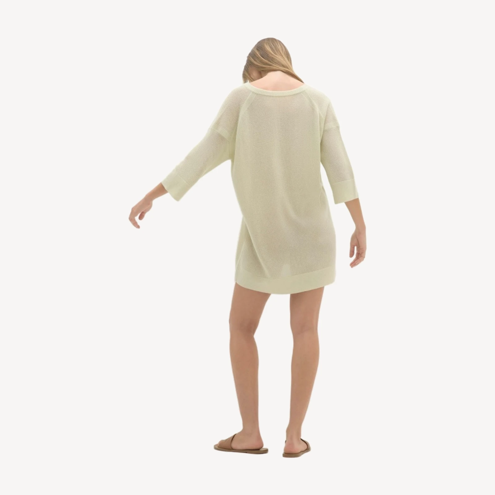 ELOWEN CASHMERE TUNIC - MINT