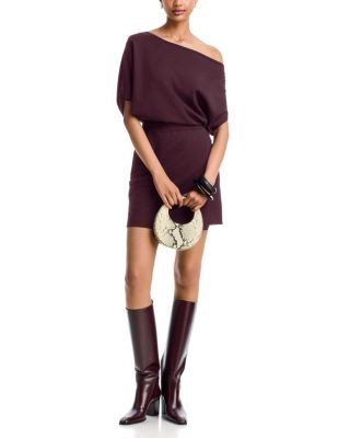 Simkhai Shania Asymmetric Mini Dress