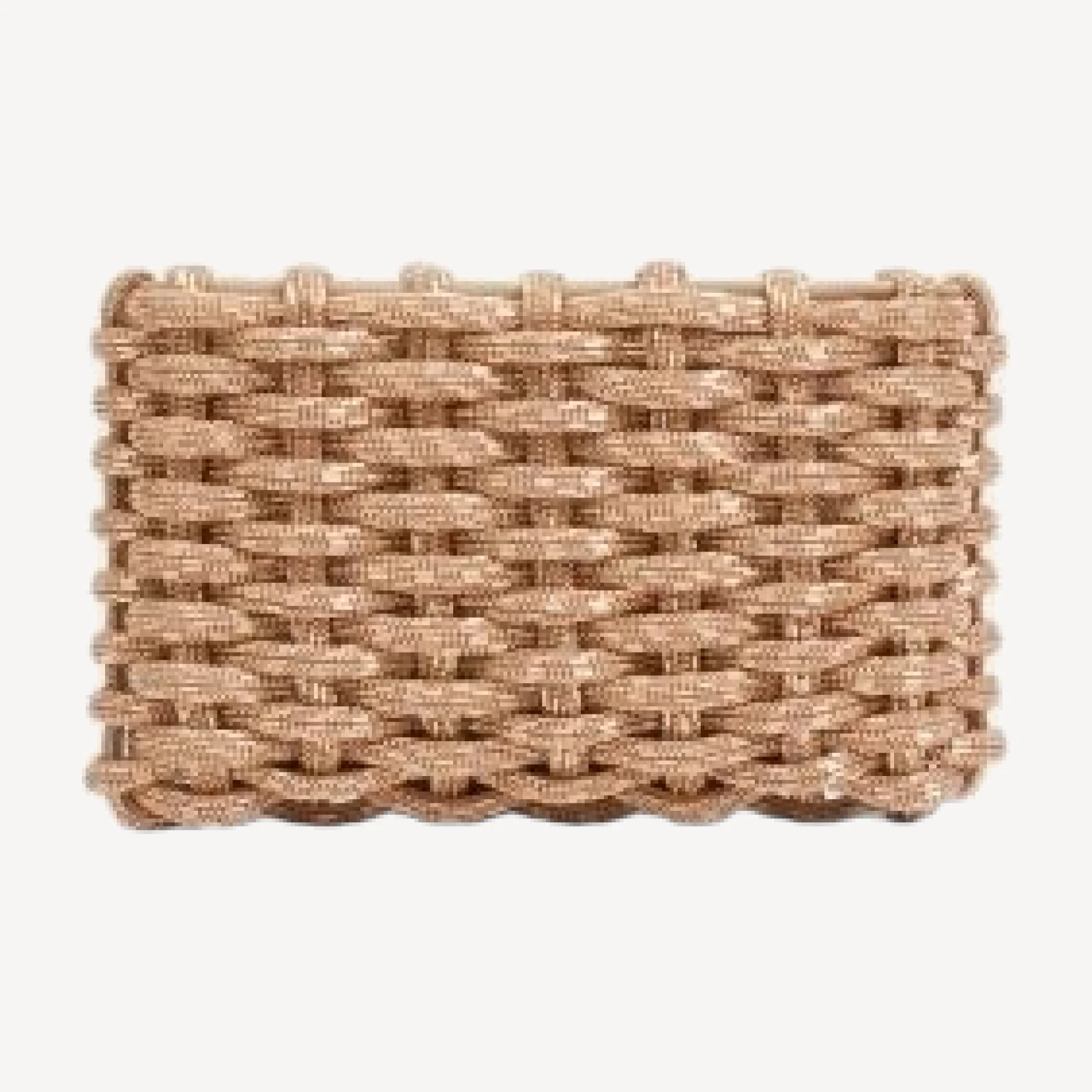 Simkhai Morgan Embellished Woven Clutch