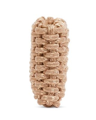 Simkhai Morgan Embellished Woven Clutch