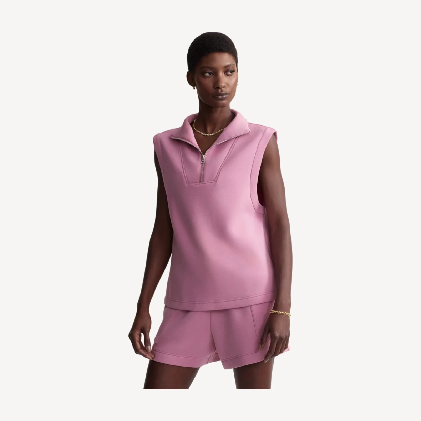Magnolia Half-Zip Tank