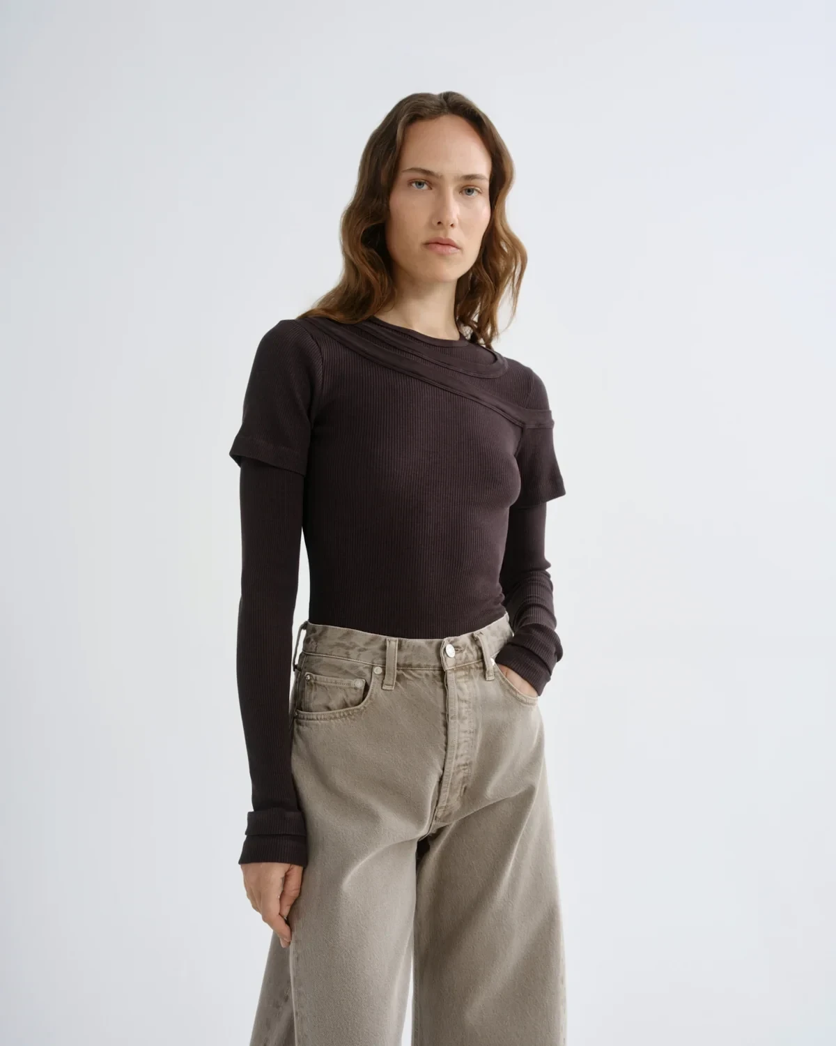 Harlon Top in Forge