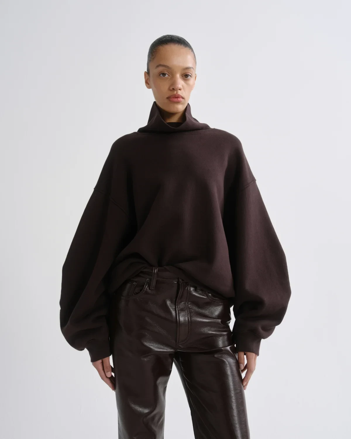 Jenning Sweatshirt in Chocolate