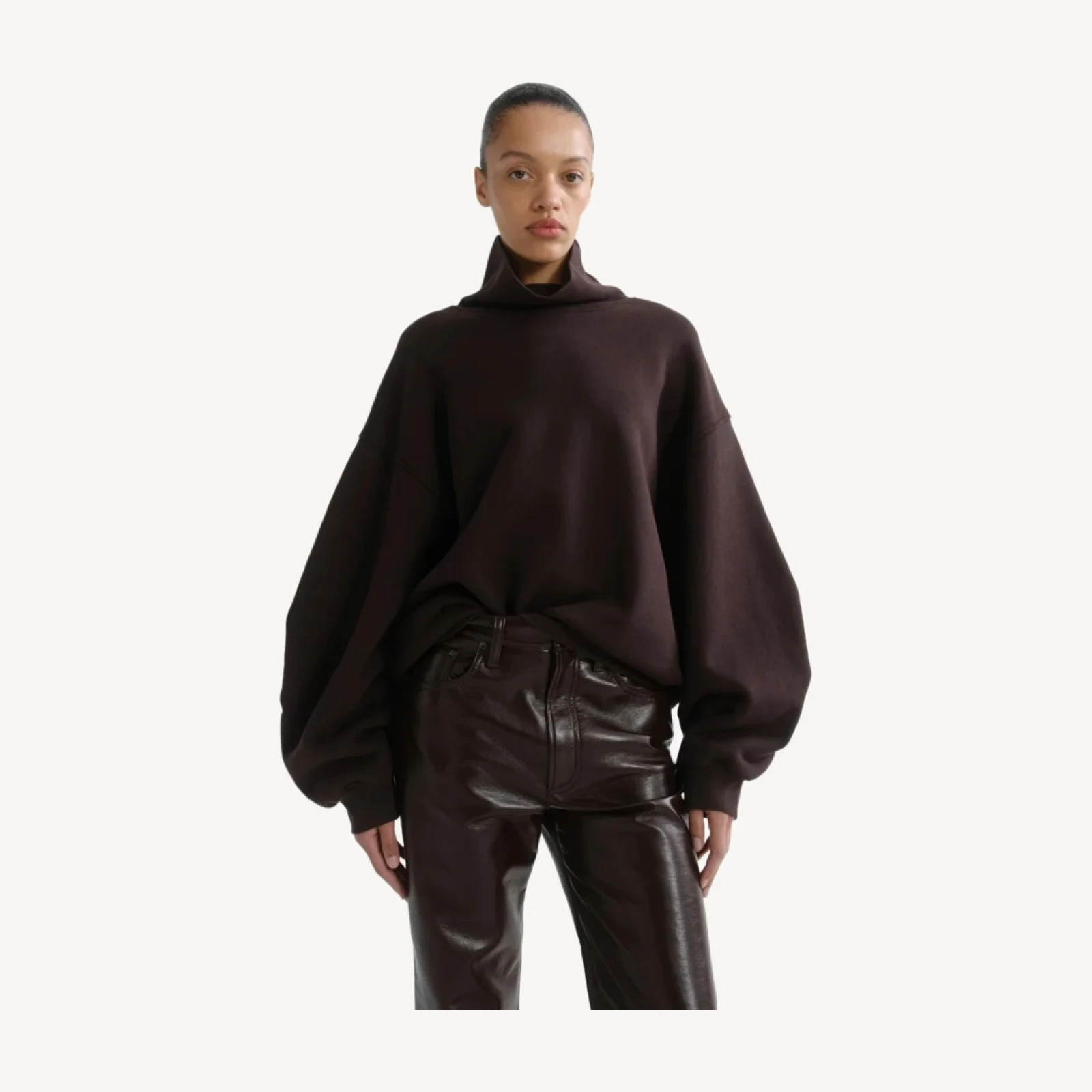 Jenning Sweatshirt in Chocolate