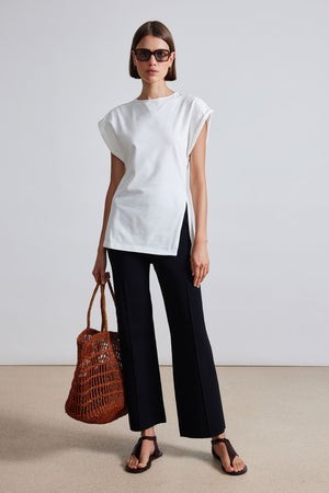 Asymmetric Tunic Tee