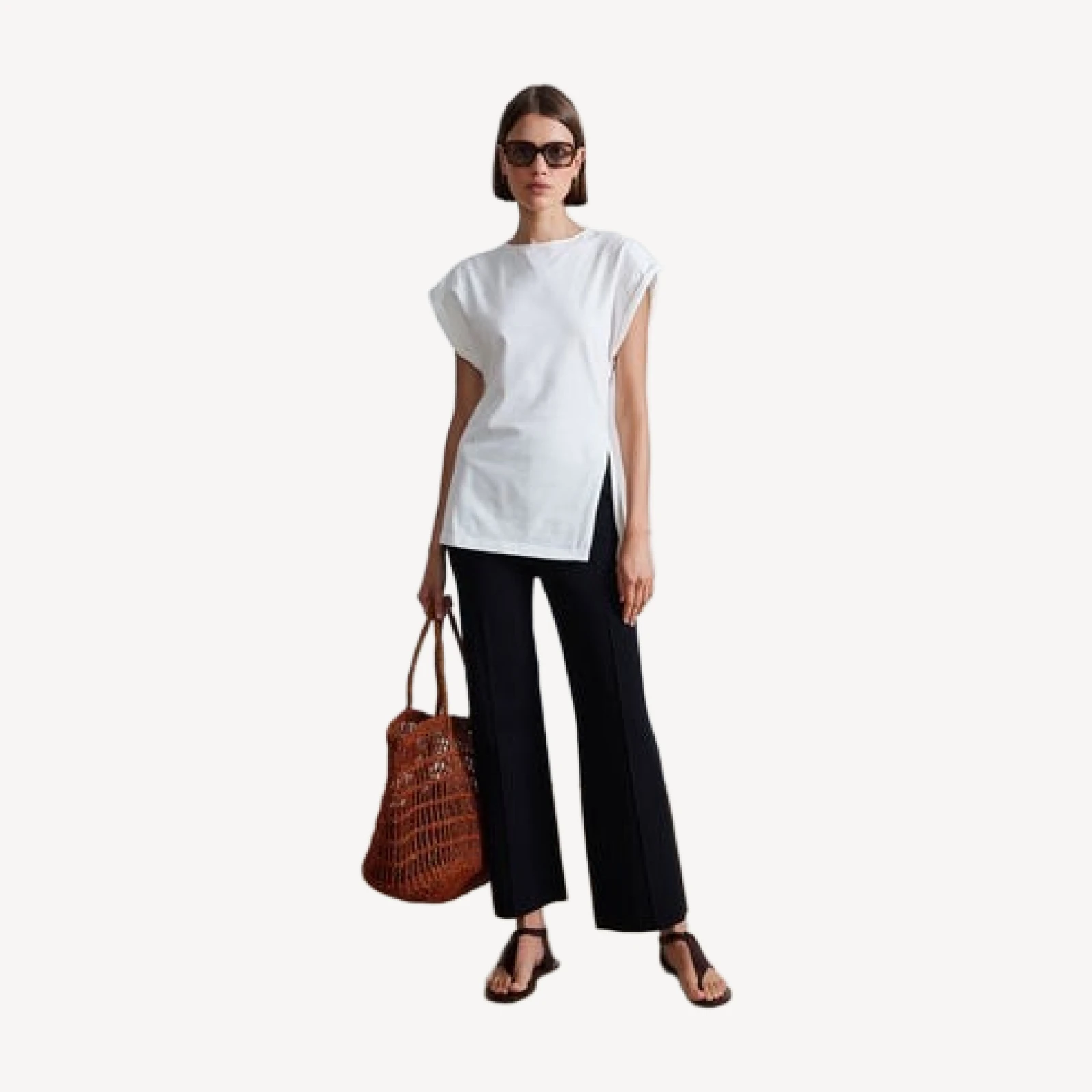 Asymmetric Tunic Tee