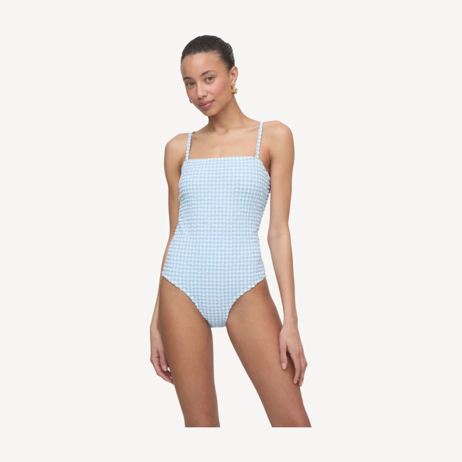 The Giana One Piece - Blue Gingham