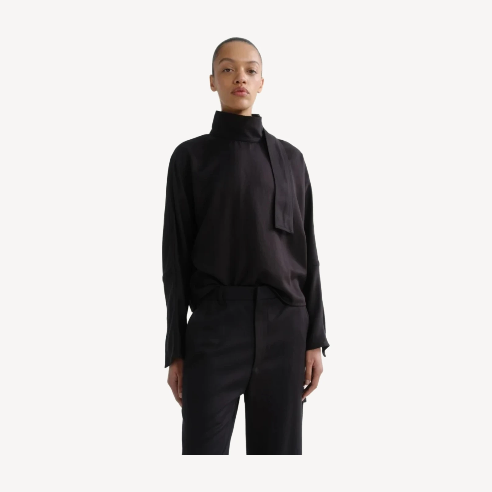 Kembra Top in Charcoal