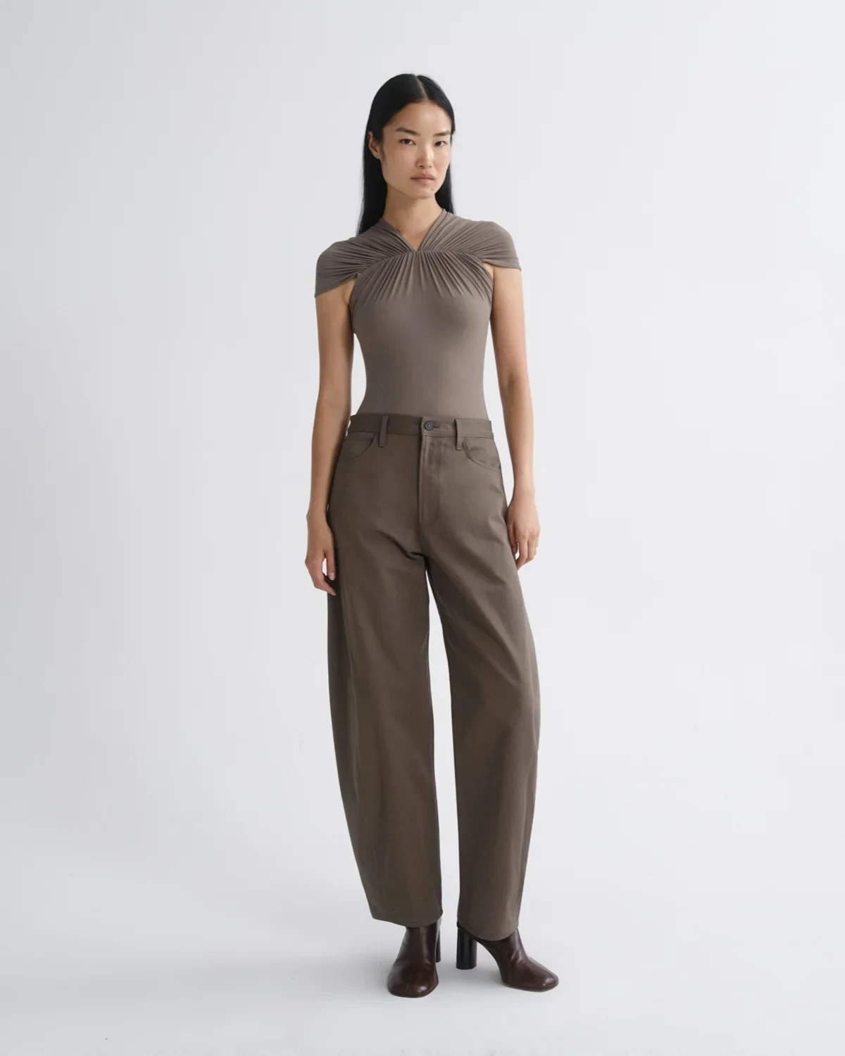 Luna Trouser in Taupe