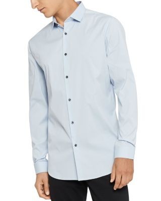 Theory Sylvain Button Down in Wealth