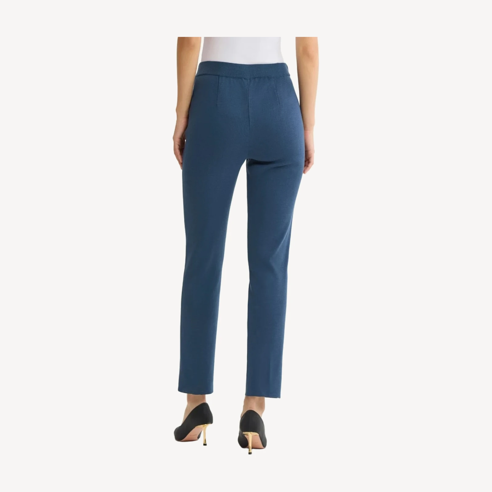Nancy Slim Leg Mylana Knit Pant, Stardust