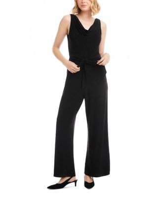 Karen Kane Camila Travel Jersey Sleeveless Cowl Neck Jumpsuit