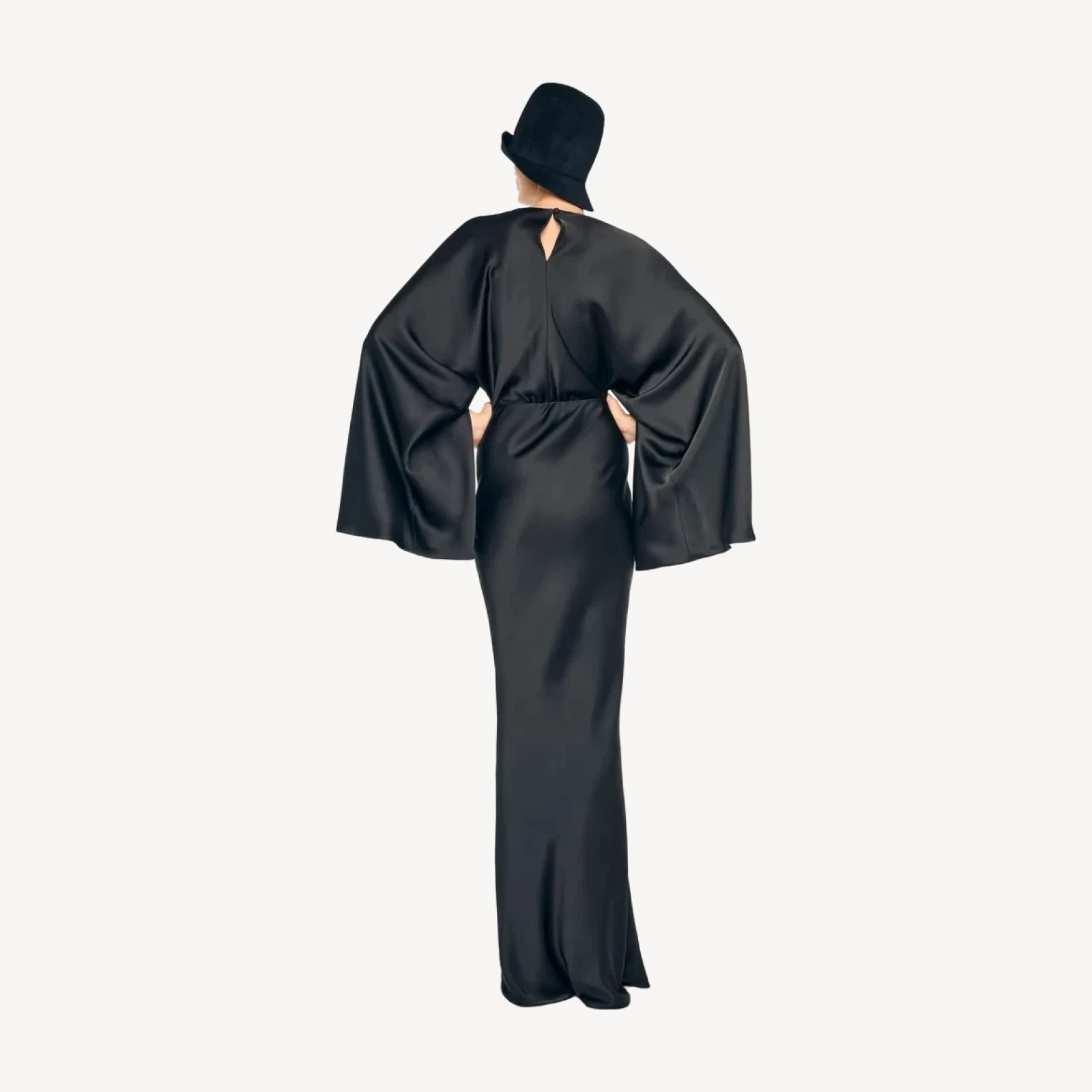 REVERSE OBIE GOWN LONG SLEEVE