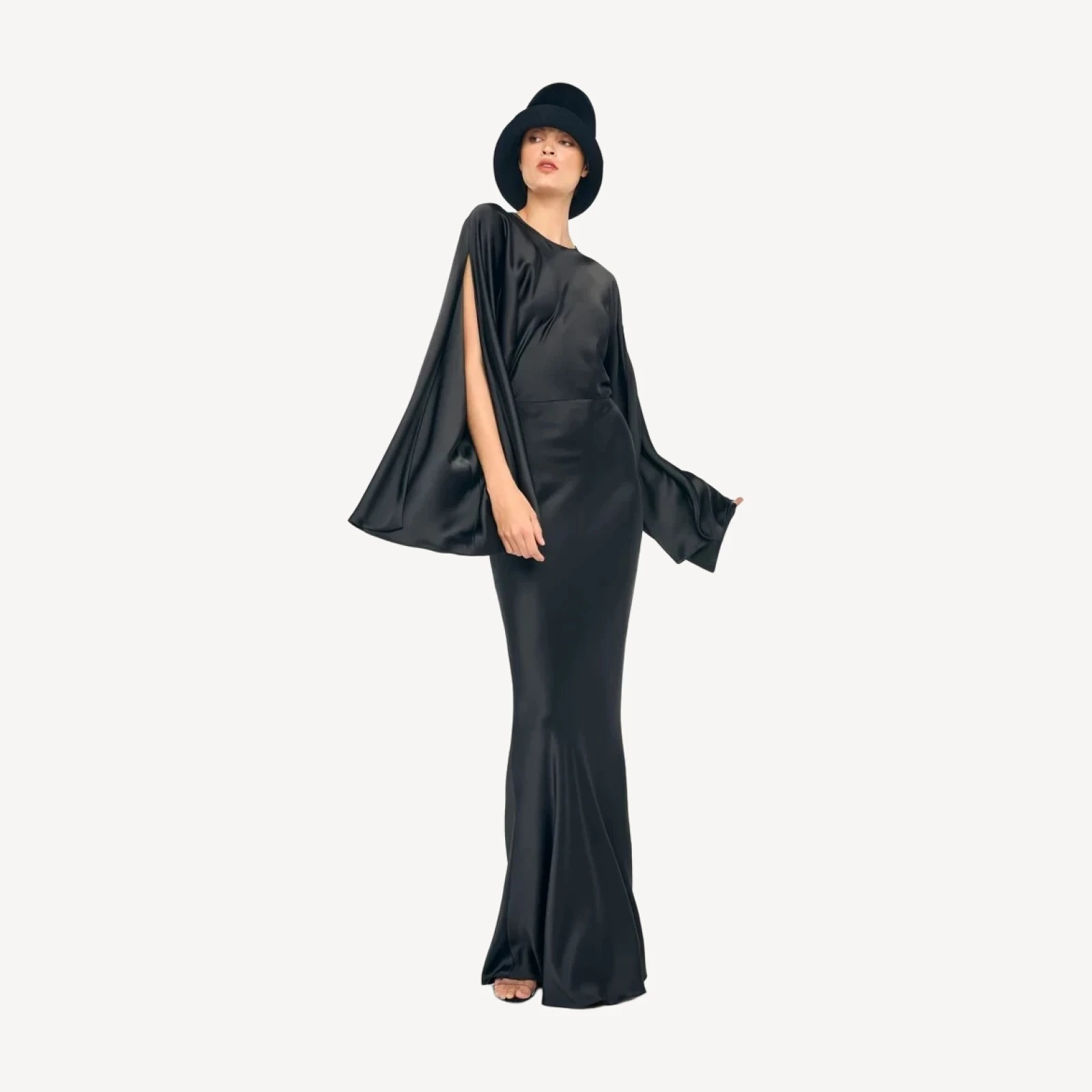 REVERSE OBIE GOWN LONG SLEEVE