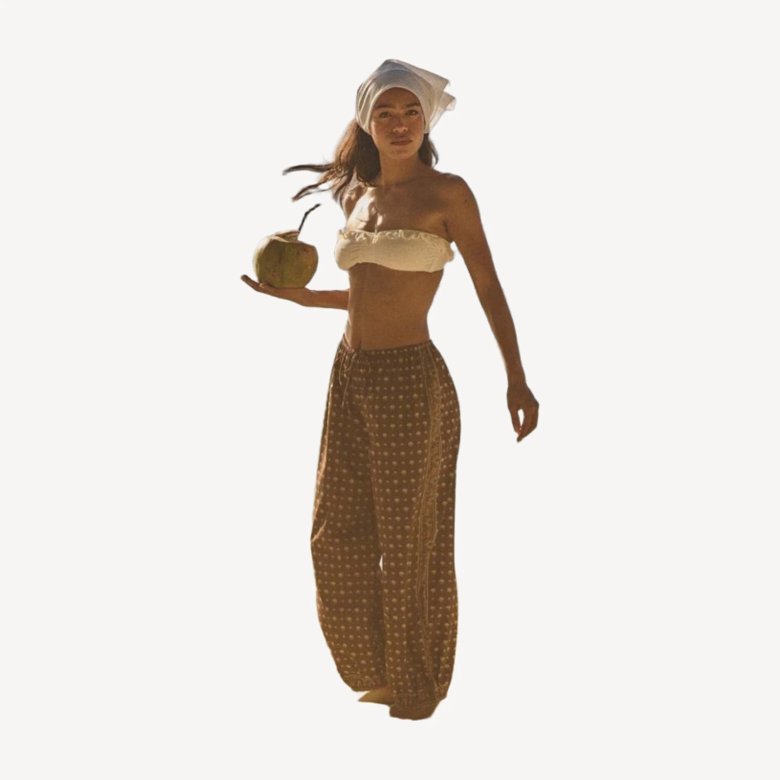 CECE BIKINI TOP -- POWDER