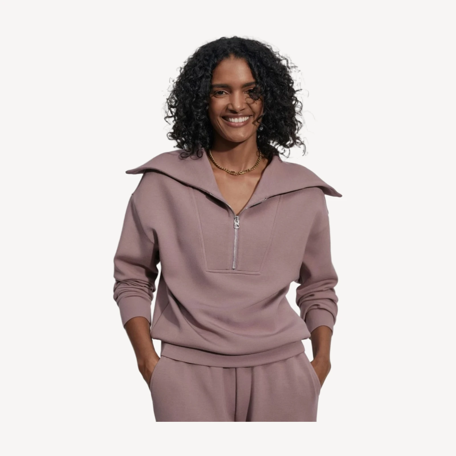 Yates Half Zip Sweat