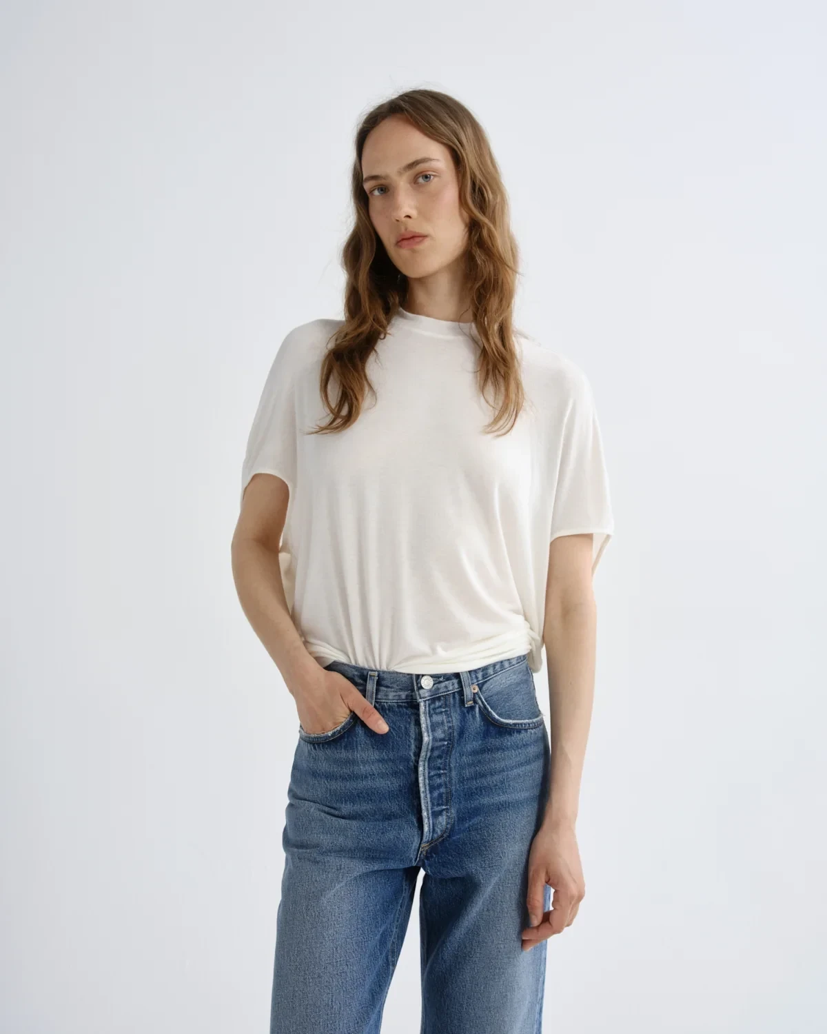 Souline Top in Oat Milk