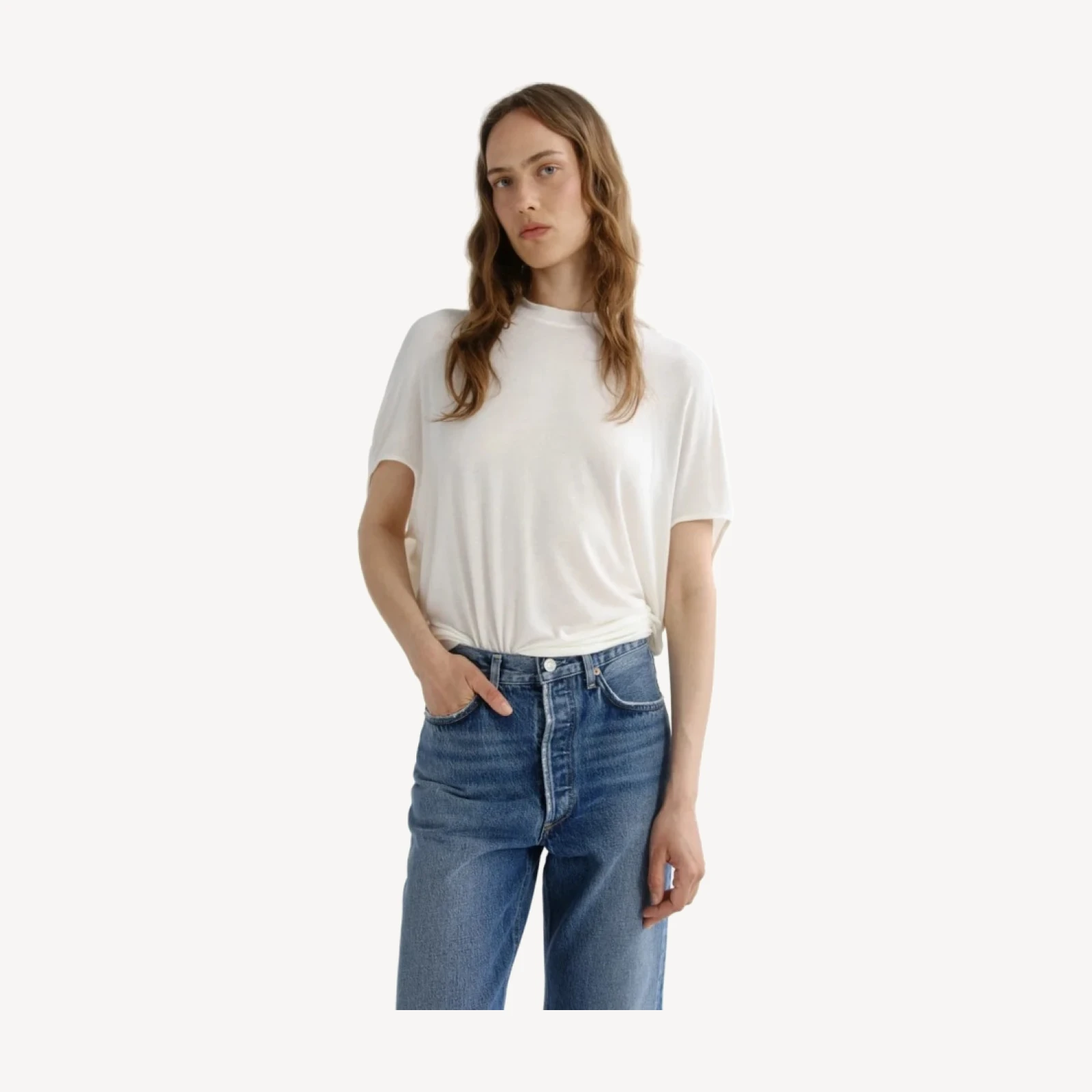Souline Top in Oat Milk