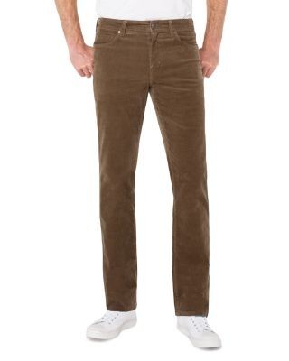 Liverpool Los Angeles Kingston Modern Slim Straight Corduroy Jeans in Oat