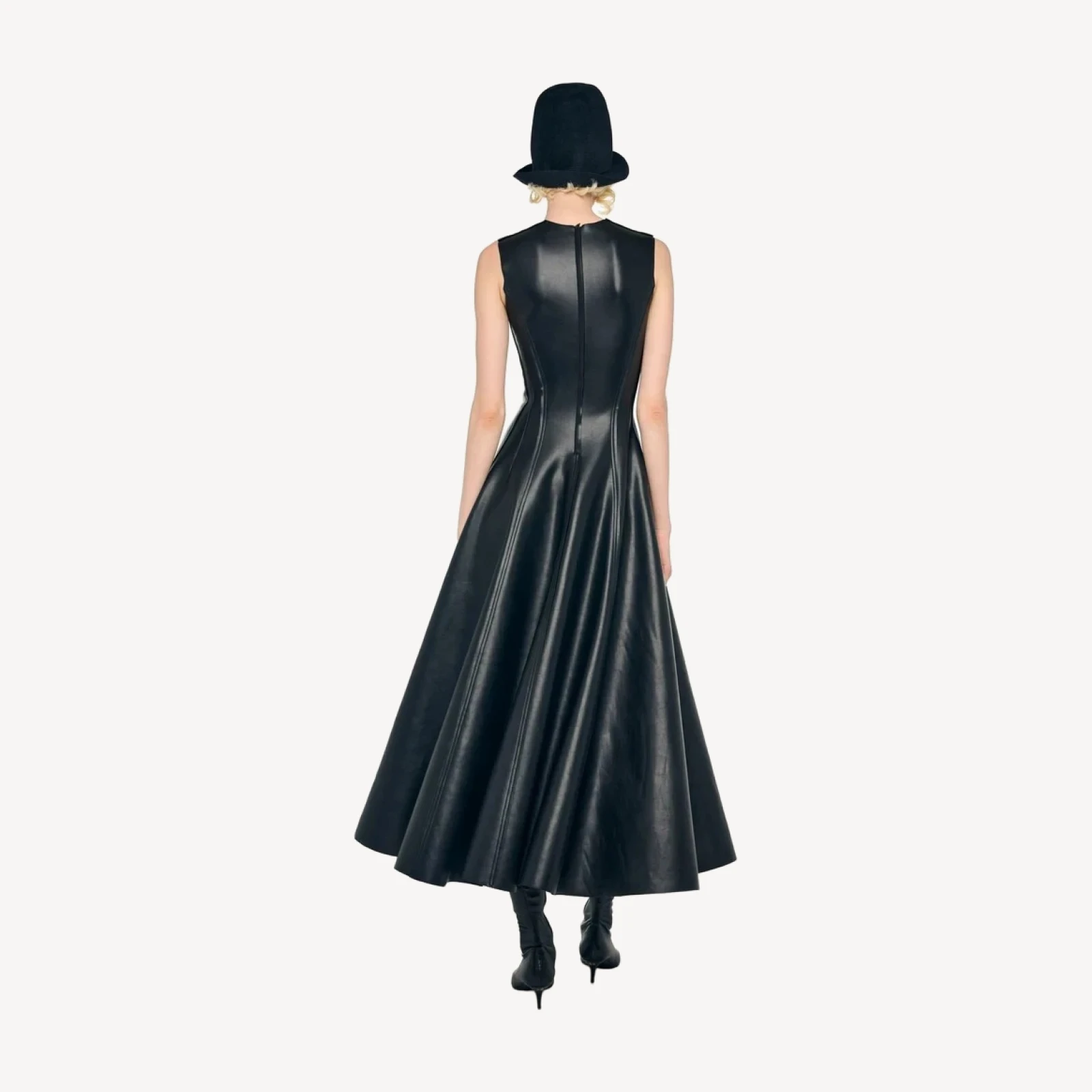 SLEEVELESS LONG GRACE DRESS