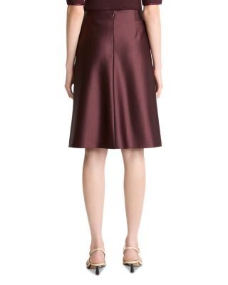 Vince Pebbled Satin Skirt, photo 3